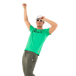 T-shirt col rond homme en coton First