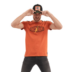 T-shirt col rond homme en coton Flash
