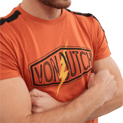 T-shirt col rond homme en coton Flash