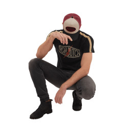 T-shirt homme col rond en coton Flash