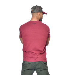 T-shirt col rond homme en coton Front