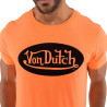 T-shirt col rond homme en coton Front