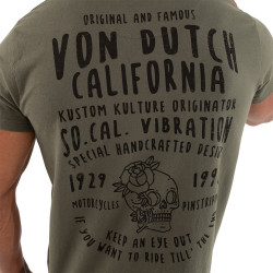 T-shirt col rond regular fit homme en coton Handy