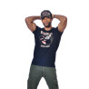 T-shirt homme col v avec print T-shirt homme col v avec print