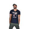 T-shirt homme col v avec print T-shirt homme col v avec print