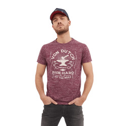 T-shirt col rond homme en coton Hit