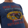 T-shirt col rond homme en coton Leader