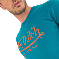 T-shirt col rond homme en coton Slim Fit Life