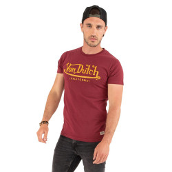 T-shirt col rond homme en coton Slim Fit Life