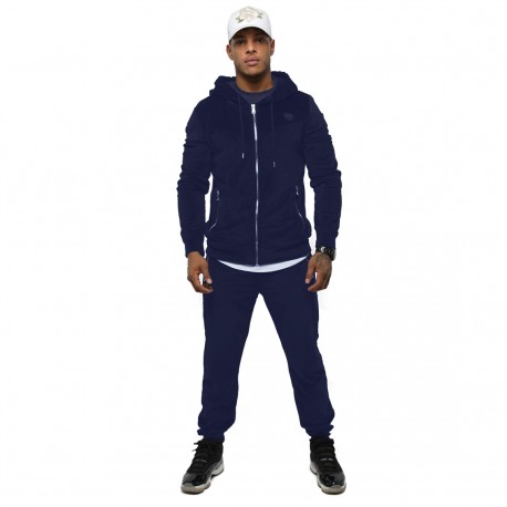 Sur-vetement Homme H'echbone Bos Velours Bleu nuit