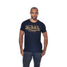 T-shirt homme regular col rond en coton Mach