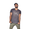 T-shirt homme col rond avec print Retro