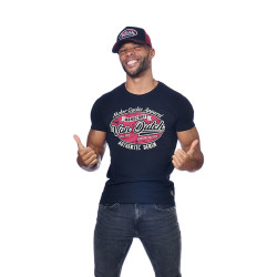 T-shirt col rond homme avec print Rod