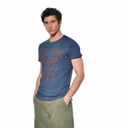 T-Shirt col rond coton homme Rude