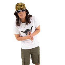 T-shirt col rond regular fit homme en coton Sign
