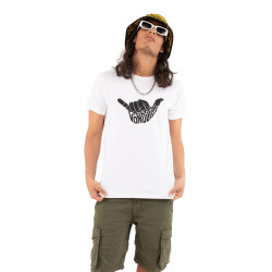 T-shirt col rond regular fit homme en coton Sign