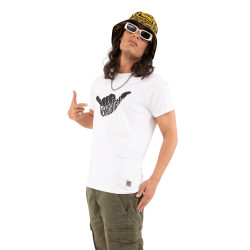 T-shirt col rond regular fit homme en coton Sign