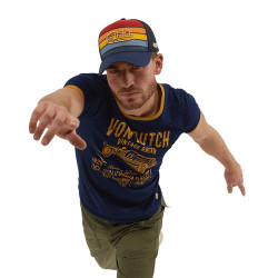 T-shirt col rond homme en coton Spare