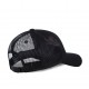 Casquette homme H'echbone Ros Noir filet