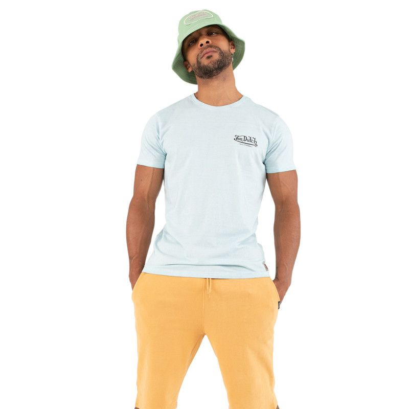 T-shirt col rond regular fit homme en coton Tour