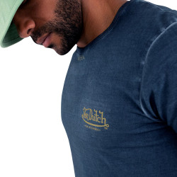 T-shirt col rond regular fit homme en coton Tour