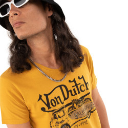 T-shirt col rond regular fit homme en coton Van