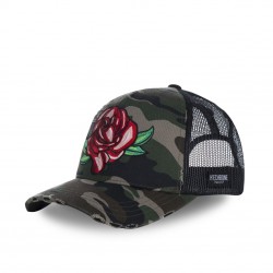 Casquette homme H'echbone Ros Camouflage filet