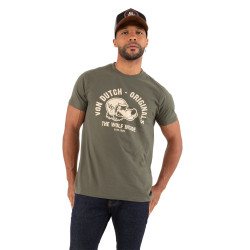 T-shirt col rond regular fit homme en coton Woofer