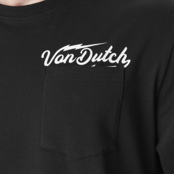 T-shirt homme à manches longues stretch avec print dos Hiro