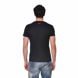T-shirt homme en coton Front Noir