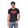 T-shirt homme en coton Front Noir