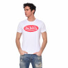 T-shirt homme en coton Front Blanc