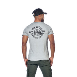 T-shirt homme col v avec print Badog