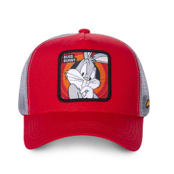 Casquette Capslab trucker Looney Tunes Bugs Bunny Rouge