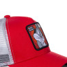 Casquette Capslab trucker Looney Tunes Bugs Bunny Rouge