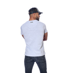 T-shirt col V homme avec print Motar