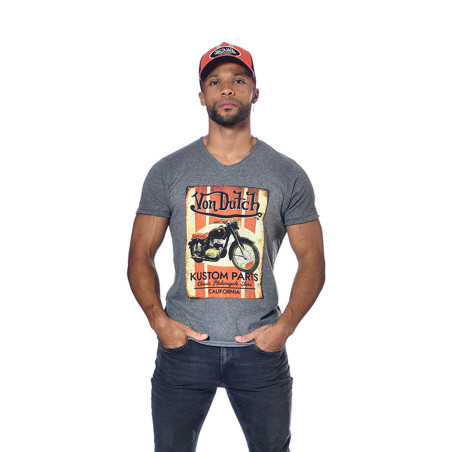 T-shirt col rond homme avec print Parts