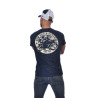 T-shirt col V homme avec print Rider