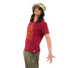 T-shirt manches courtes régular fit en col V en coton Tiki T-shirt manches courtes régular fit en col V en coton Tiki