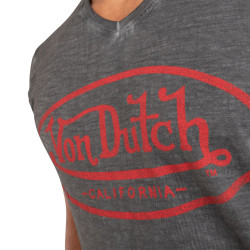 T-shirt col V homme en coton Tyron