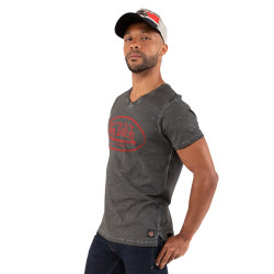 T-shirt col V homme en coton Tyron