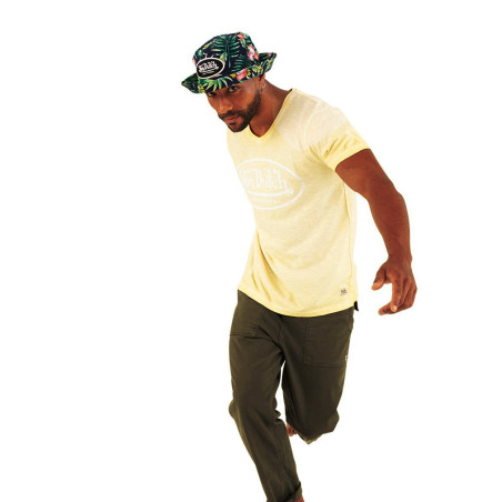 T-shirt col V homme en coton Tyron