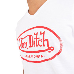 T-shirt col V homme en coton Tyron