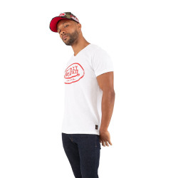 T-shirt col V homme en coton Tyron
