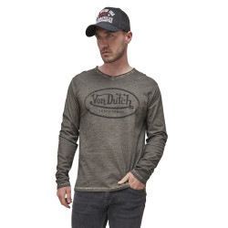 T-shirt à manches longues homme en coton Rony