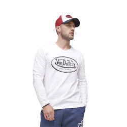 T-shirt à manches longues homme slim fit en coton Rony