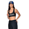 Brassiére femme col rond et print en coton Mil Brassiére femme col rond et print en coton Mil