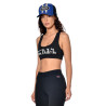 Brassiére femme col rond et print en coton Mil Brassiére femme col rond et print en coton Mil