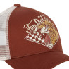 Casquette baseball avec filet femme avec print Guépard