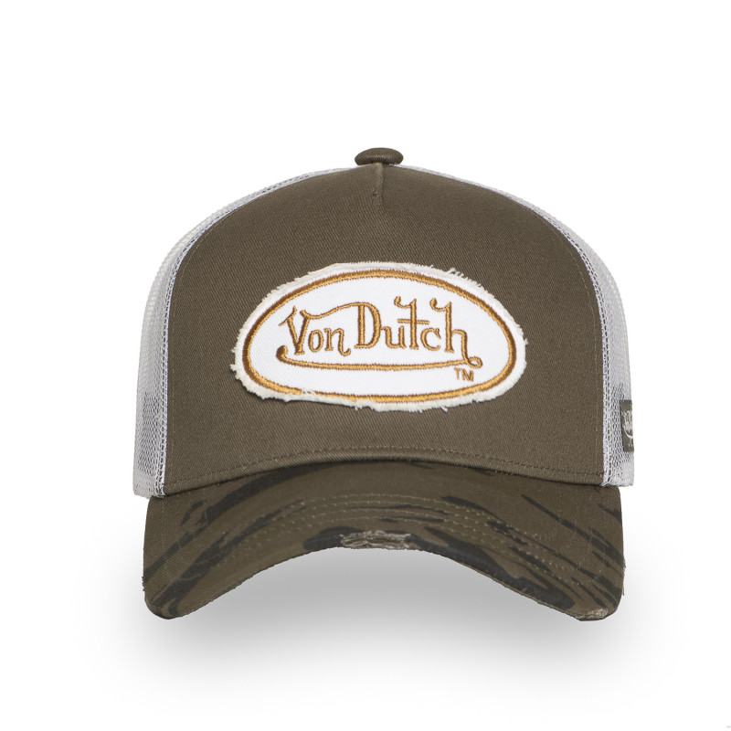 Casquette baseball avec filet adulte avec visière motif Camouflage